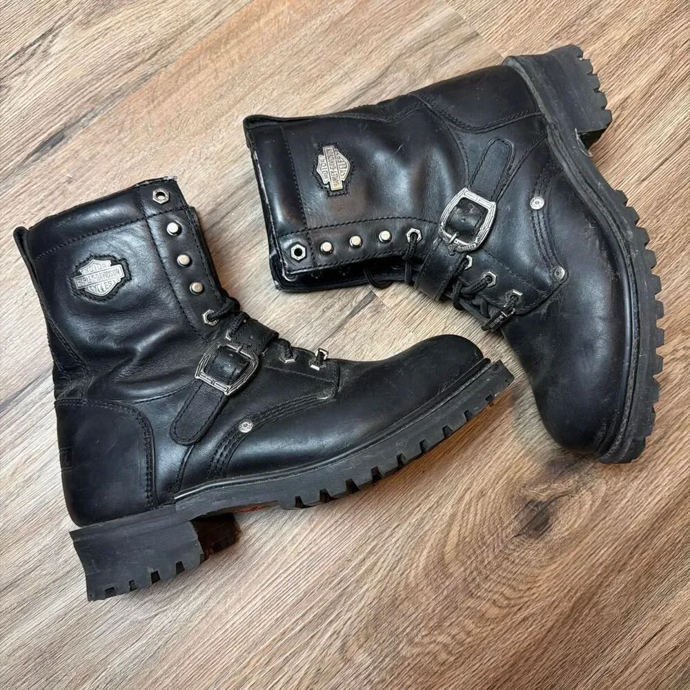 Harley-davidson Women's Black Boots